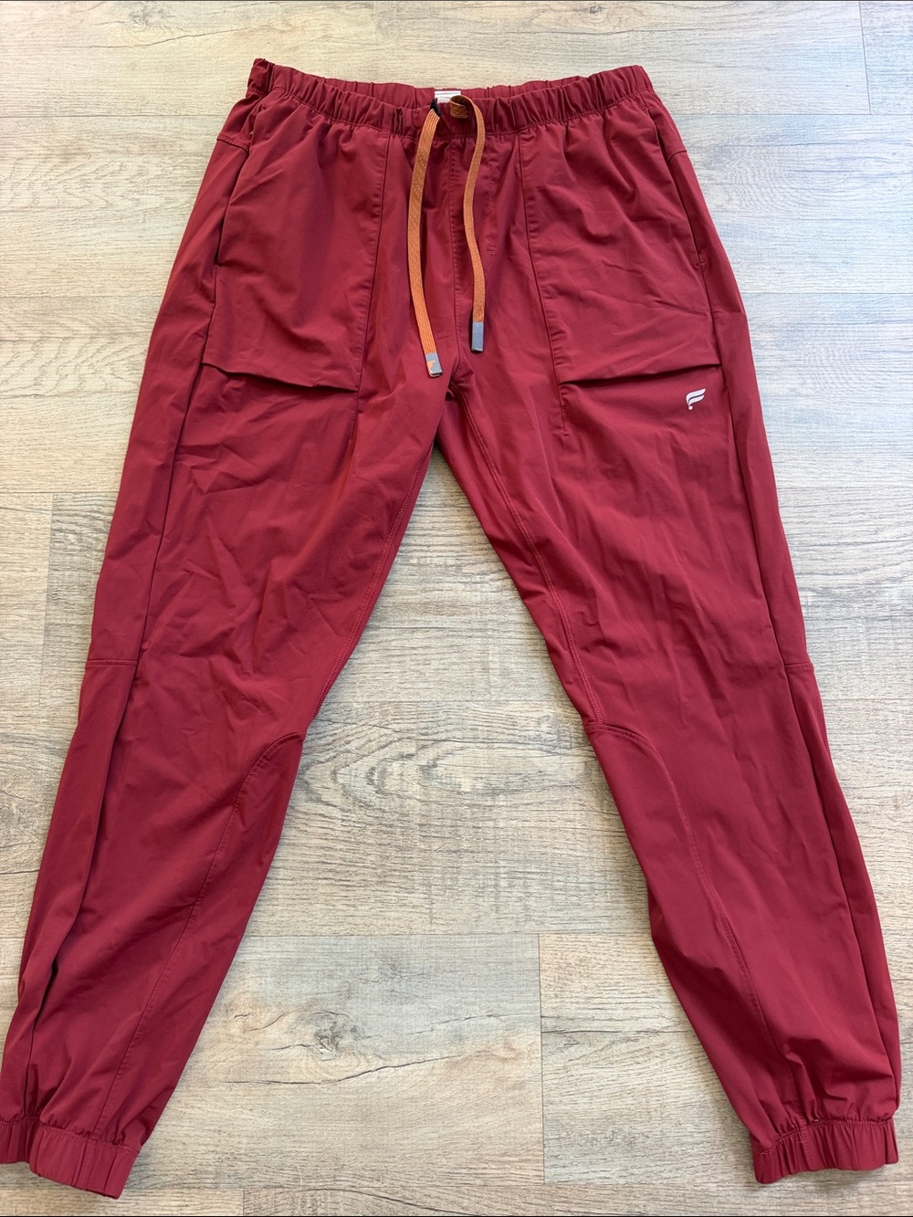 Fabletics Burgundy Performance Jogger Pants